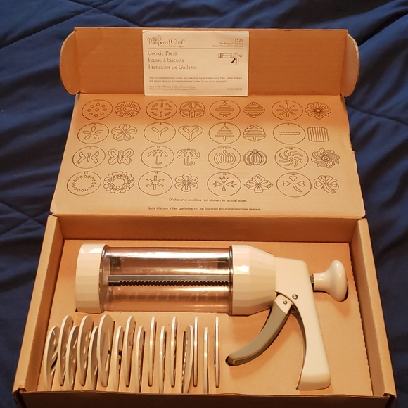 The Pampered Chef Kitchen Pampered Chef Cookie Press Poshmark